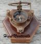 Antique Maritime West London Antique Brass Sundial Compass Nautical Home Decor Compasses photo 3