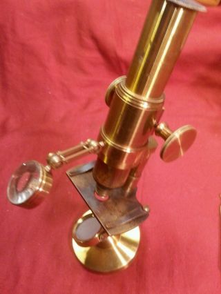 Antique Microscope French 1800 S photo