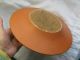 Mid - Century Modern Hyalyn Art Pottery Wide Rim Low Bowl Modernist Abstract Mid-Century Modernism photo 5