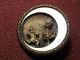 Lg Figureal Antique Victorian Picture Button Serenade Scene From Opera Pagliacci Buttons photo 6
