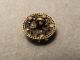 Stunning Little Antique Victorian Sewing Button With Cut Steel Accents Buttons photo 2