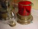 Large Vintage Brass Ship Lantern With 360 Degree Fresnel Lens Japan Lamps & Lighting photo 1