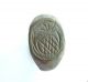 Ancient Post - Medieval Bronze Seal - Ring (437). Other Antiquities photo 1