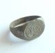 Ancient Post - Medieval Bronze Seal - Ring (437). Other Antiquities photo 2