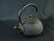 B8900: Japanese Iron Small Tea Kettle Teapot Nambu Tetsubin,  Iwachu Made Teapots photo 2