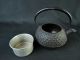 B8900: Japanese Iron Small Tea Kettle Teapot Nambu Tetsubin,  Iwachu Made Teapots photo 8