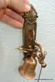 Lovely Front Door Bell Pull Chain Solid Brass Old Style 8.  1/2 