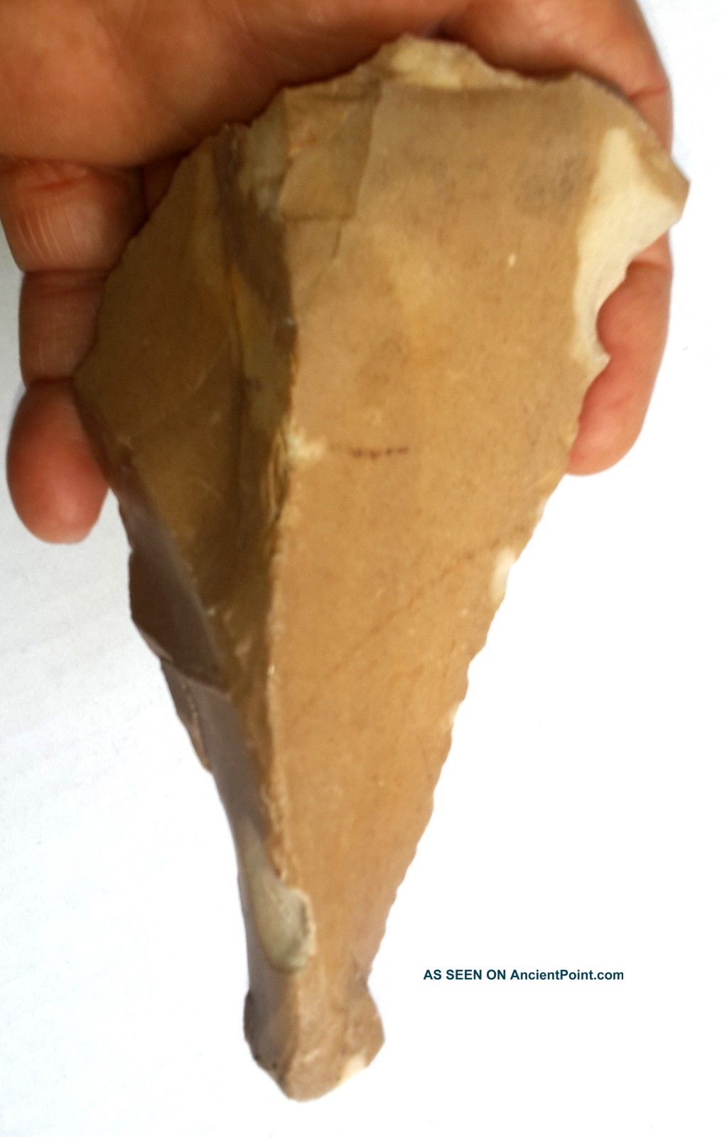 Nosed Hand Axe Resemle To Flint Chert Mesolithic / Neolithic / Achulean Tool Neolithic & Paleolithic photo