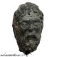 Scarce Greek Hand Made Carved Zeus Head,  Onyx Stone 1800 - 1850 Ad Roman photo 1