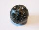 3 Unique Antique Black Glass With Metalic Luster Buttons Buttons photo 3