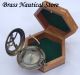Brass Push Button Direction Sundial Compass - Pocket Sundial Compass Gift Item. Compasses photo 5