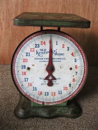 Antique Scale Old Kentucky Home Family Belknap Hardware Co,  Louisville,  Ky photo