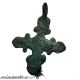 Wearable,  Bronze Crusaders Christian Cross Pendant 1095 – 1291 Ad Roman photo 1