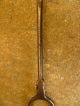 Antique Pa Early 1800s Decorated Hand Wrought Iron Flesh Hearth Fork Folk Art Primitives photo 3