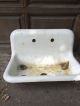 Vintage Antique 30x18 Cast Iron Porcelain Farmhouse Utility Sink Easy To Sinks photo 1