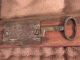 Antique Lock And Key 8 Day Clock Dyer,  Wadsworth Door Hardware Augusta,  Ga 1840 ' S Locks & Keys photo 9