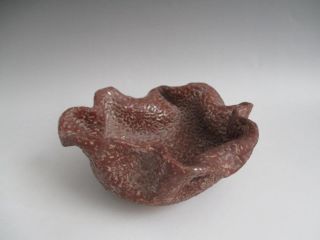 Japanese Old Satsuma Ware Bowl/ Sharp - Skin Glaze/ 3144 photo