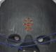 F252: Real Japanese Cultural Wooden Noh Mask Of Fierce Demon Shikami With Sign Masks photo 9