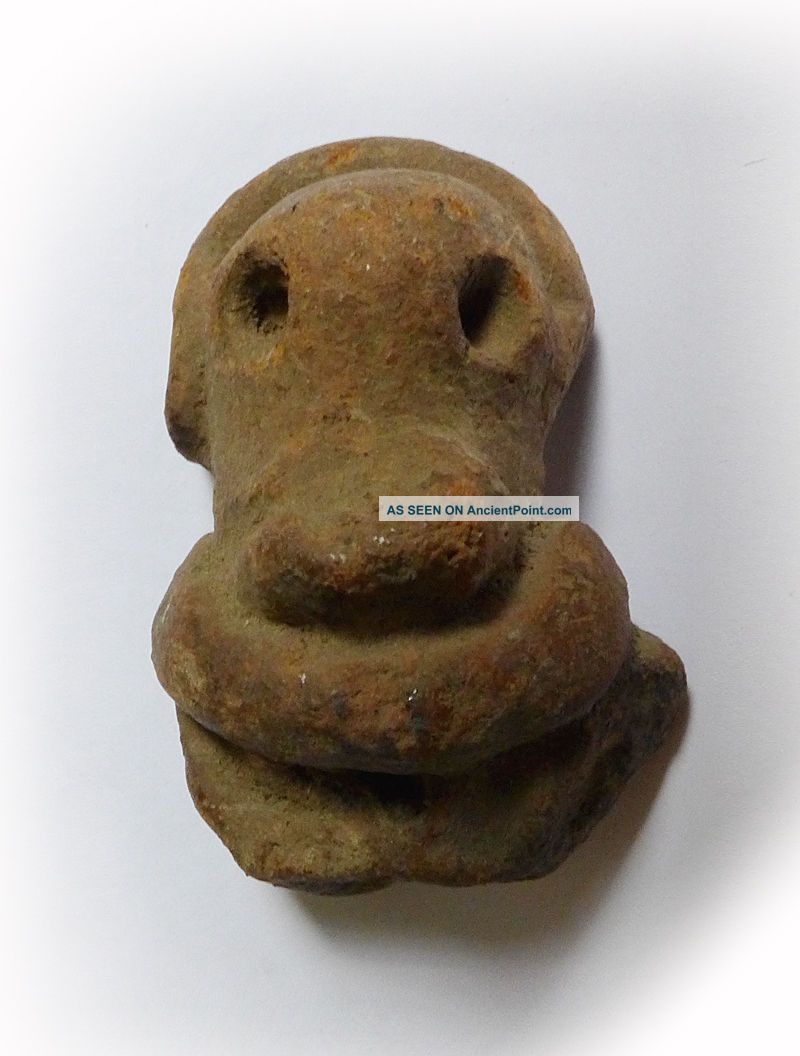 Pre Columbian Mexico Figure Idol Terracotta 100 Antique 700 - 1200 Ad Start $5 The Americas photo