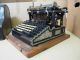Antique Typewriter Smith Premier 1 Y/1889 W/case  Ecrire Escribir Scrivere Typewriters photo 7