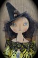 Primitive Folk Art Doll - Witch Selena Cheese Creek Primitives Primitives photo 1