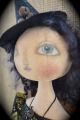 Primitive Folk Art Doll - Witch Selena Cheese Creek Primitives Primitives photo 3