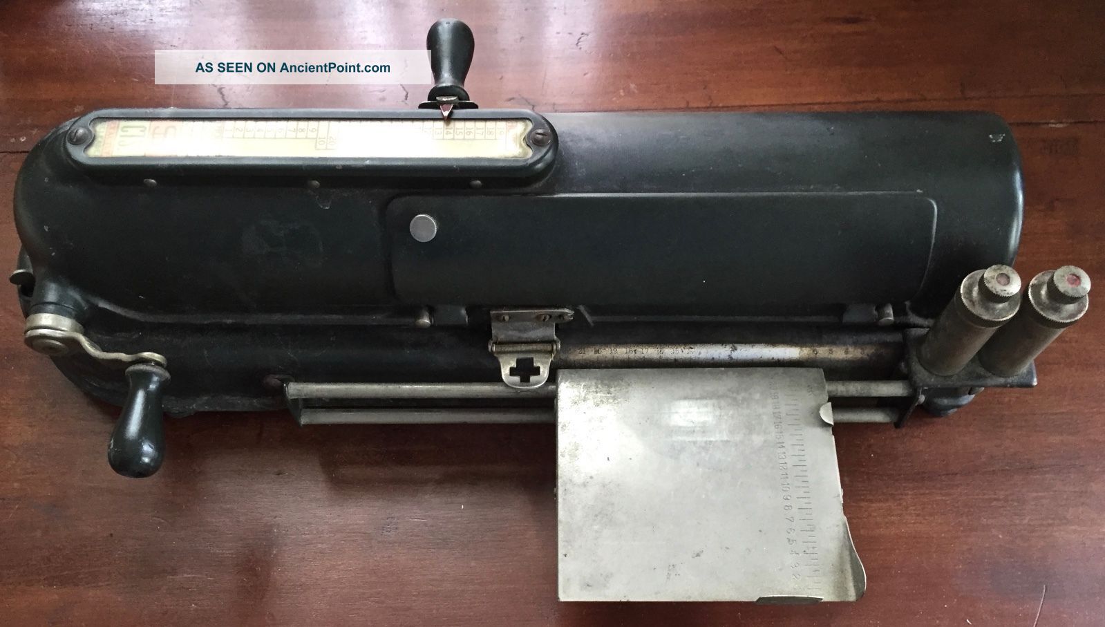Vintage Protectograph Todd Check Writer—1920s Office Machine Other Mercantile Antiques photo