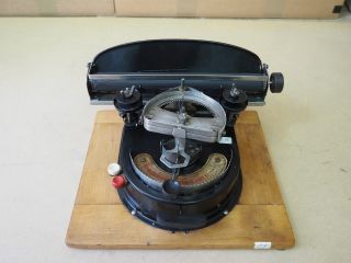 Antique Typewriter Geniatus Portable Schreibmaschine Ecrire Escribir Scrivere photo