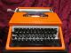 Portable Typewriter Underwood 310 In Orange Made In Spain Panton Era 70`s Typewriters photo 1