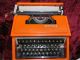 Portable Typewriter Underwood 310 In Orange Made In Spain Panton Era 70`s Typewriters photo 2