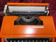 Portable Typewriter Underwood 310 In Orange Made In Spain Panton Era 70`s Typewriters photo 3