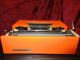 Portable Typewriter Underwood 310 In Orange Made In Spain Panton Era 70`s Typewriters photo 6
