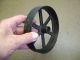 Vintage Cast Iron Metal Pulley Gear Wheel 6 