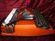 Rare Triumph Tippa Manuel Typewriter In Metallic Orange Color Panton Era 70`s Typewriters photo 5
