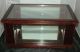 Antique Cherry Wood Glass Store Counter Display Case Jewelry Watch Collectibles Display Cases photo 2