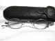 Gorham (?) Coin Silver 90 Reading Glasses:in A York Leather Case Optical photo 4