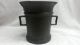 Vintage Large Cast Iron Mortar And Pestle (about 10lbs. ) Mortar & Pestles photo 2