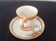 Antique Takito Hand Painted Lusterware Demitasse Cup And Saucer Cups & Saucers photo 8