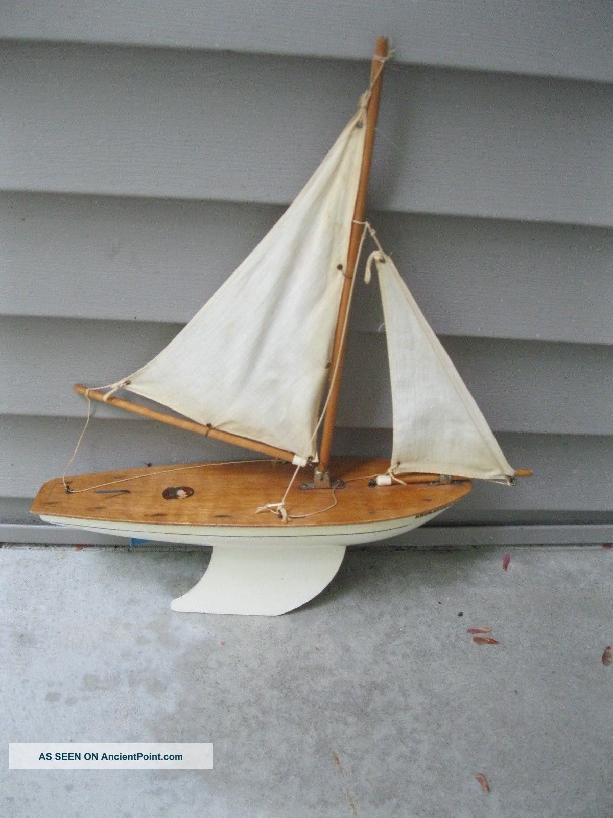 Vintage Staryacht Pond Boat Endeavor Ii Star Mk 2 Birkenhead 16 1/2