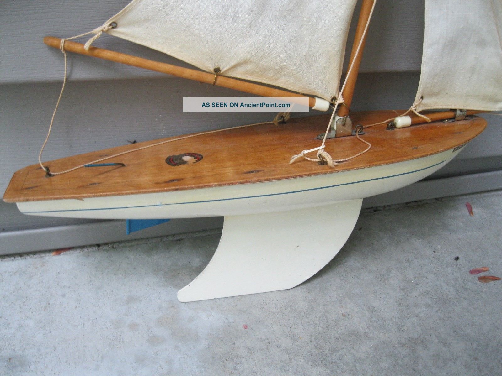 Vintage Staryacht Pond Boat Endeavor Ii Star Mk 2 Birkenhead 16 1/2