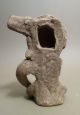Ancient Pre - Columbian Seated Man Pottery The Americas photo 1