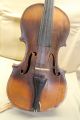 Antique Violin 23½ Long With Antique Wood Case String photo 2