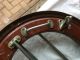 Vintage Chris Craft Teak & Bronze Deck Hatch / Porthole W/ Mounting Ring, Portholes photo 2