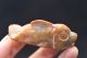 Old Chinese Neolithic Hongshan Jade Hand Carved Amulet Pendant 0277 Necklaces & Pendants photo 1