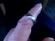 A Really Plain Silver 925 Ring (size O) Beach Find British photo 1