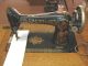 1910 Singer 66 Red Eye Sewing Machine & Treadle Base 7 Drawer Oak G0599025 Sewing Machines photo 1