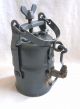 Antique Iron Carbide Miner Lamp Lantern Wolf 578 Mining photo 1