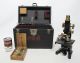 Vintage Ernst Leitz Wetzlar Optical Microscope/medical Lab Equipment W/ Case Yqz Microscopes & Lab Equipment photo 1