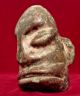 Carved Stone Dying Face Statue Antique Pre Columbian Artifact Mayan Olmec Figure The Americas photo 2