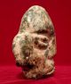 Carved Stone Dying Face Statue Antique Pre Columbian Artifact Mayan Olmec Figure The Americas photo 5